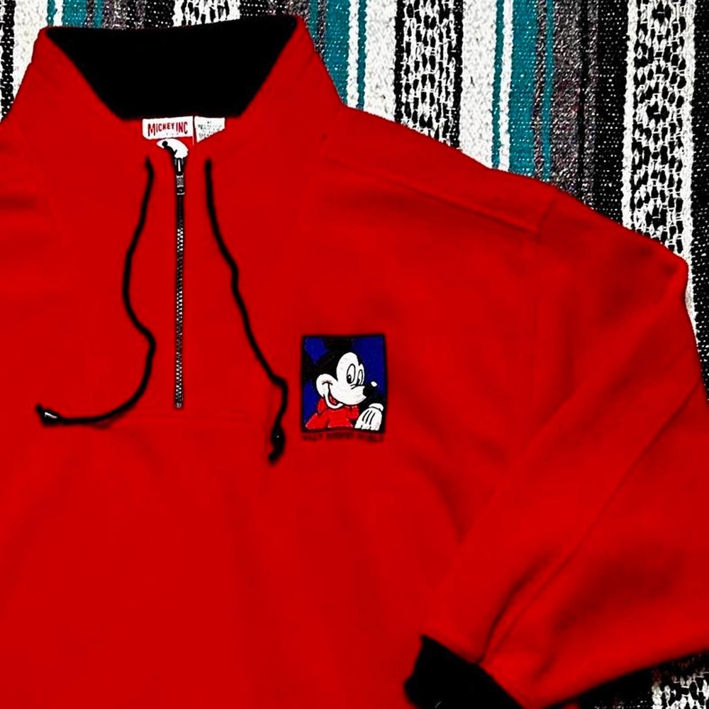 1996 Mickey Inc Walt Disney Fleece Sweatshirt